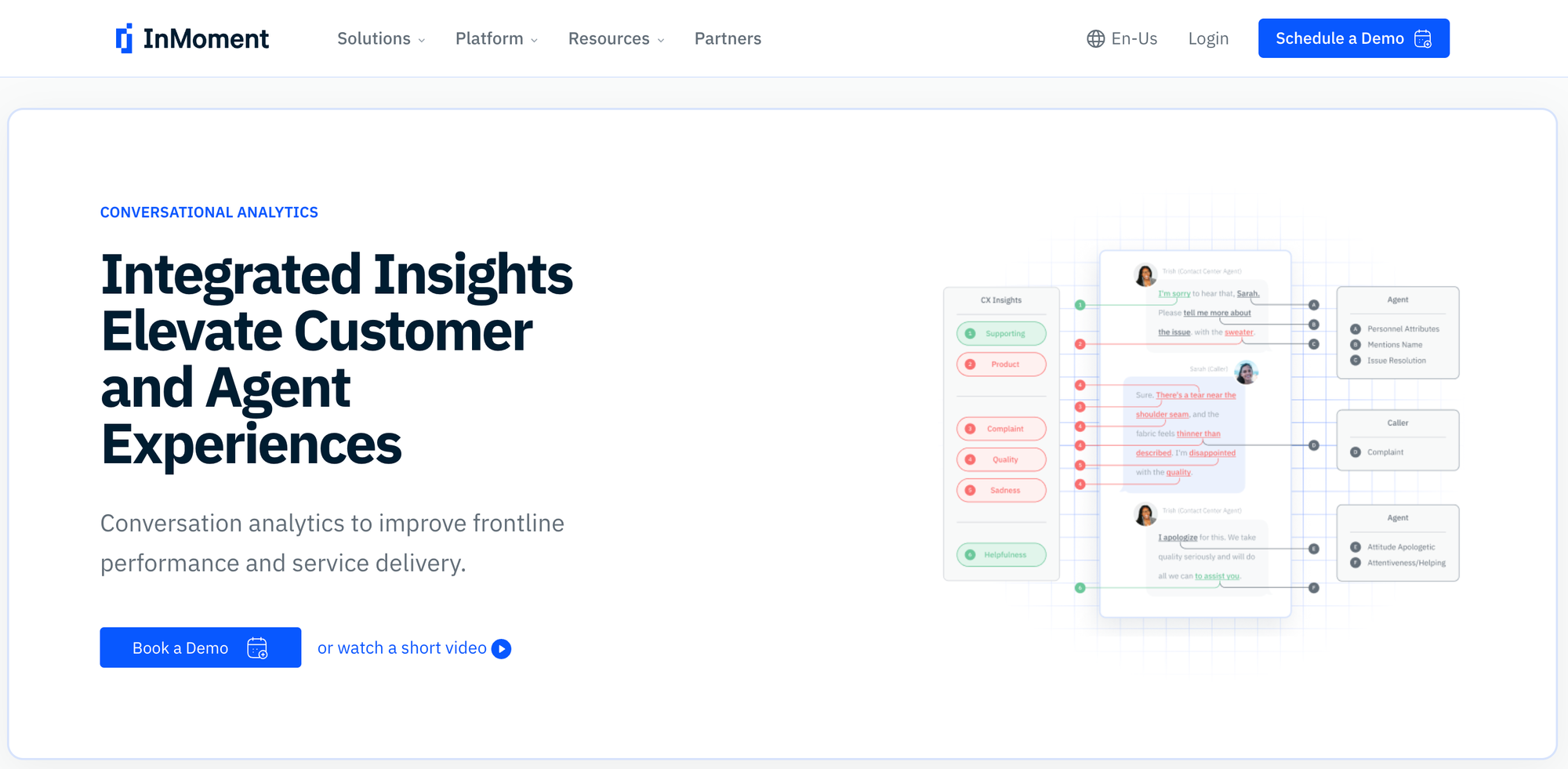 InMoment launches Conversational Intelligence solution